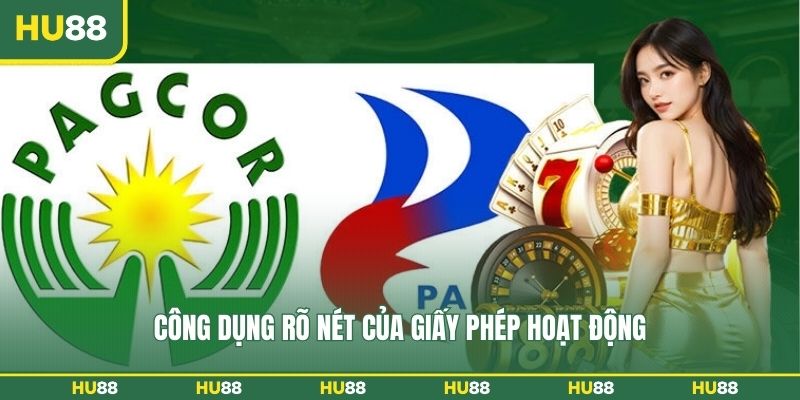 Công dụng rõ nét của giấy phép hoạt động